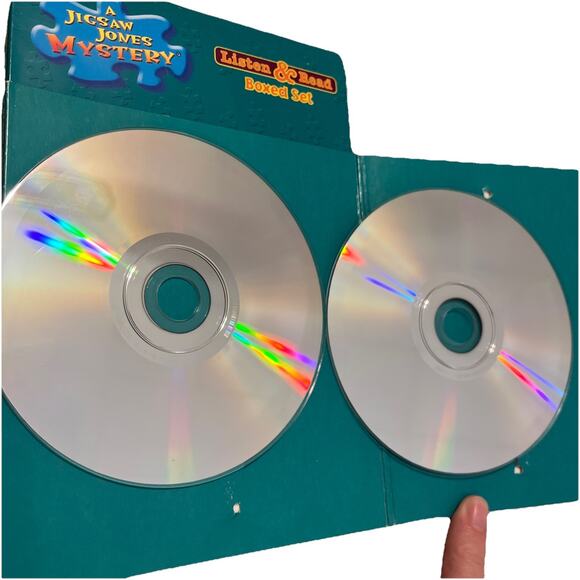 A Jigsaw Jones Mystery Listen & Read Boxed Set Mummy Ghost 2 Books 2 CDs Chapter - Picture 5 of 7